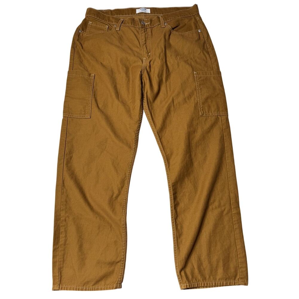 Denizen Levi's 90s Loose Straight Brown Jeans Women's 14/32W Utility